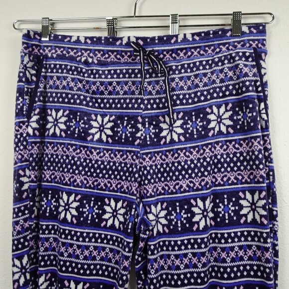 Nautica Fleece Pajama Set Women's Size 2XL Purple 2 Piece Soft Stretch - Picture 6 of 11